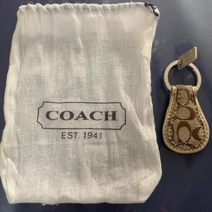 Coach key chain new w/o tag